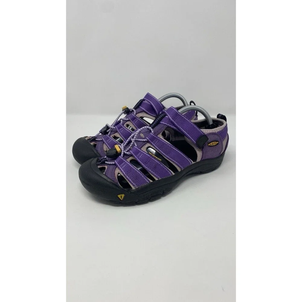 Keen Youth 5 Heli Newport H2 Sandals Purple Hiking Outdoor Water Sports Shoes